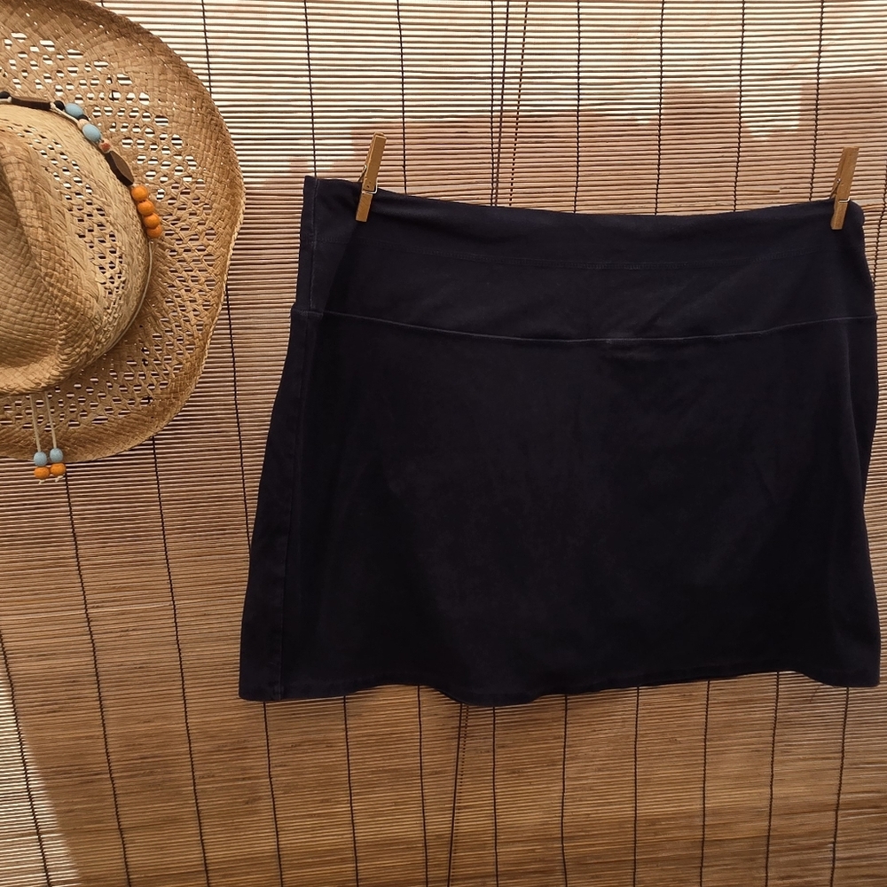 Indigo Women’s Plus Size 2X Navy Blue Athletic Skort Built-In Shorts